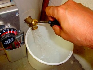Water heater maintenance - Drain the tank every 6 months